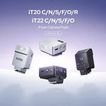 Godox iT20 TTL Mini iFlash Flash per fotocamera, iT20 C For Canon, iT20 N For Nikon, iT20 S For Sony, iT20 F For FUJIFILM, iT20 O For Olympus / Panasonic