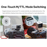 Godox iT20 TTL Mini iFlash Flash per fotocamera, iT20 C For Canon, iT20 N For Nikon, iT20 S For Sony, iT20 F For FUJIFILM, iT20 O For Olympus / Panasonic