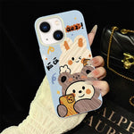 Custodia ibrida PC e TPU con glitter per iPhone 13 Pro Max