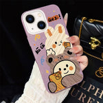 Custodia ibrida PC e TPU con glitter per iPhone 13 Pro Max