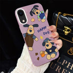 Custodia ibrida PC TPU con glitter per iPhone 11 Pro Max