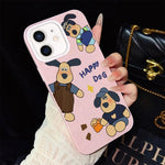 Custodia ibrida PC TPU con glitter per iPhone 11 Pro Max