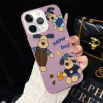Custodia ibrida PC TPU con glitter per iPhone 11 Pro Max