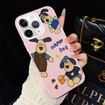 Custodia ibrida PC TPU con glitter per iPhone 11 Pro Max