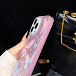 Custodia ibrida PC e TPU con farfalle per iPhone 6 Plus