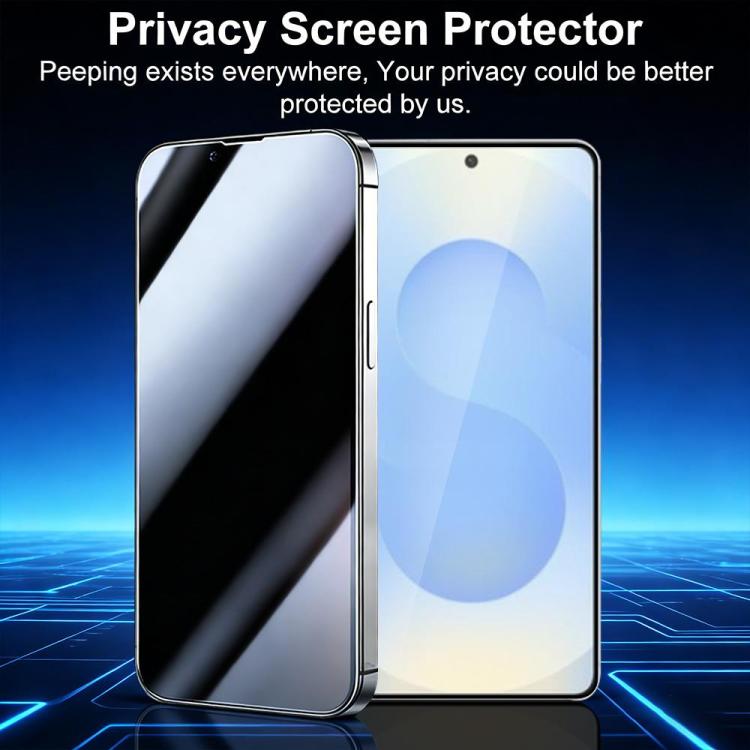 Pellicola protettiva anti-spionaggio in vetro temperato per Galaxy S26+, S26