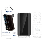 Pellicola protettiva anti-spionaggio in vetro temperato per Galaxy S26+, S26