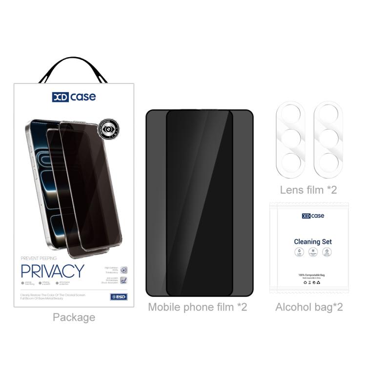 Pellicola protettiva anti-spionaggio in vetro temperato per Galaxy S26+, S26