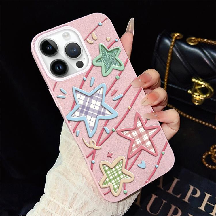 Custodia ibrida PC TPU con glitter per iPhone 13 Pro Max
