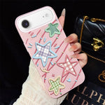 Custodia ibrida PC TPU con glitter per iPhone 17e e 16e