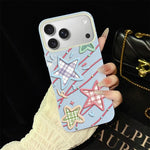 Custodia ibrida PC TPU con glitter per iPhone 17e e 16e