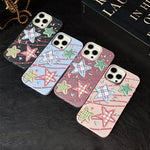 Custodia ibrida PC TPU glitter per iPhone 6 e 6s