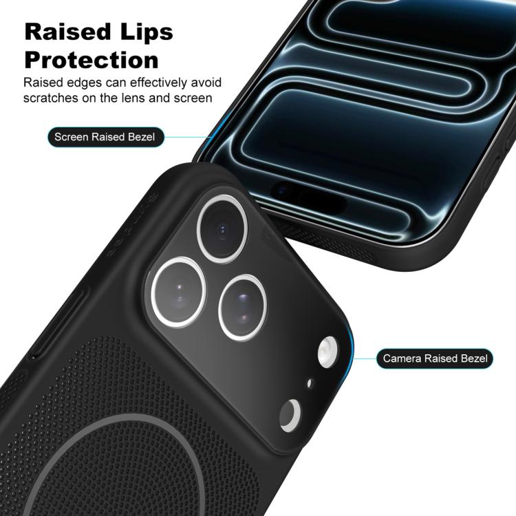 Custodia magnetica in PC traspirante per iPhone 17 Pro Max