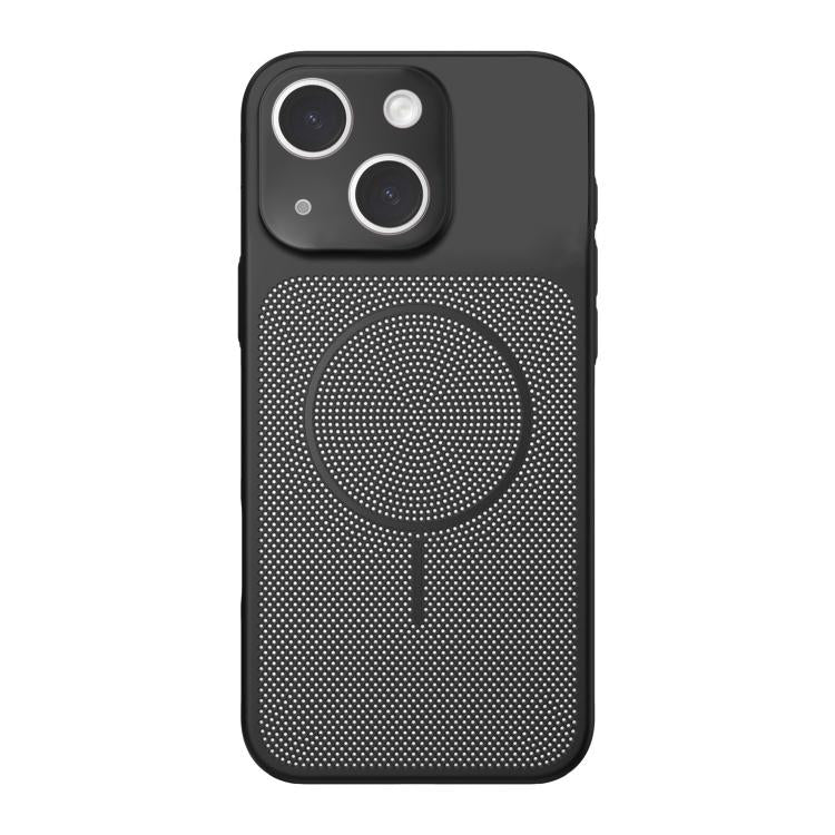 Custodia magnetica in PC traspirante per iPhone 15 Pro Max