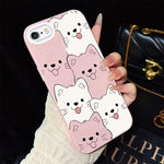 Custodia ibrida PC TPU con motivo cucciolo per iPhone 8 Plus