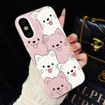 Custodia ibrida PC TPU con motivo cucciolo per iPhone 11 Pro Max