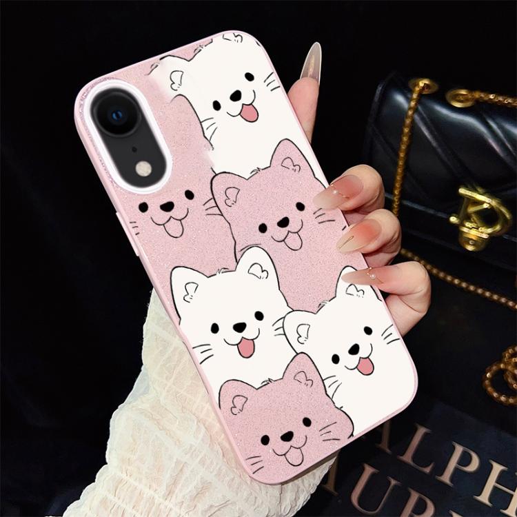 Custodia ibrida PC TPU con motivo cucciolo per iPhone 11 Pro Max