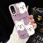 Custodia ibrida PC TPU con motivo cucciolo per iPhone 11 Pro Max