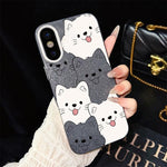 Custodia ibrida PC TPU con motivo cucciolo per iPhone 11 Pro Max