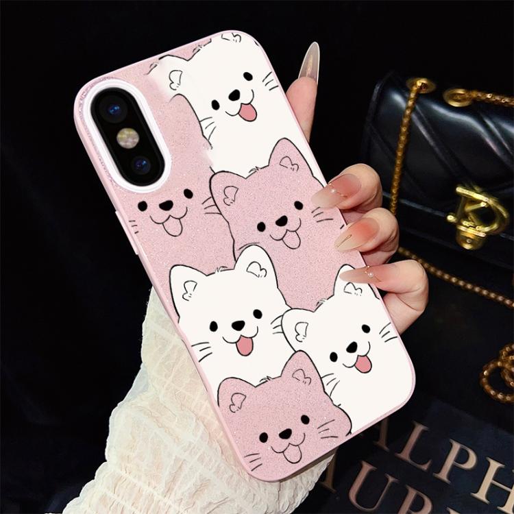 Custodia ibrida PC TPU con motivo cucciolo per iPhone 11 Pro Max