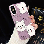 Custodia ibrida PC TPU con motivo cucciolo per iPhone 11 Pro Max