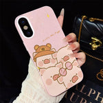 Custodia ibrida PC TPU con glitter per iPhone 11 Pro Max