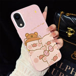 Custodia ibrida PC TPU con glitter per iPhone 11 Pro Max