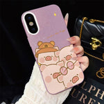 Custodia ibrida PC TPU con glitter per iPhone 11 Pro Max