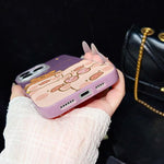 Custodia ibrida PC TPU con glitter per iPhone 8 Plus 7 Plus