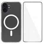 Custodia magnetica trasparente per iPhone 17 e 16