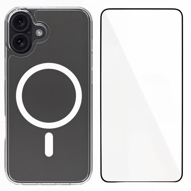 Custodia magnetica trasparente per iPhone 17 e 16