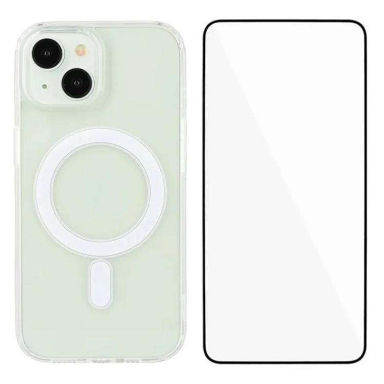 Custodia magnetica trasparente per iPhone 17 e 16
