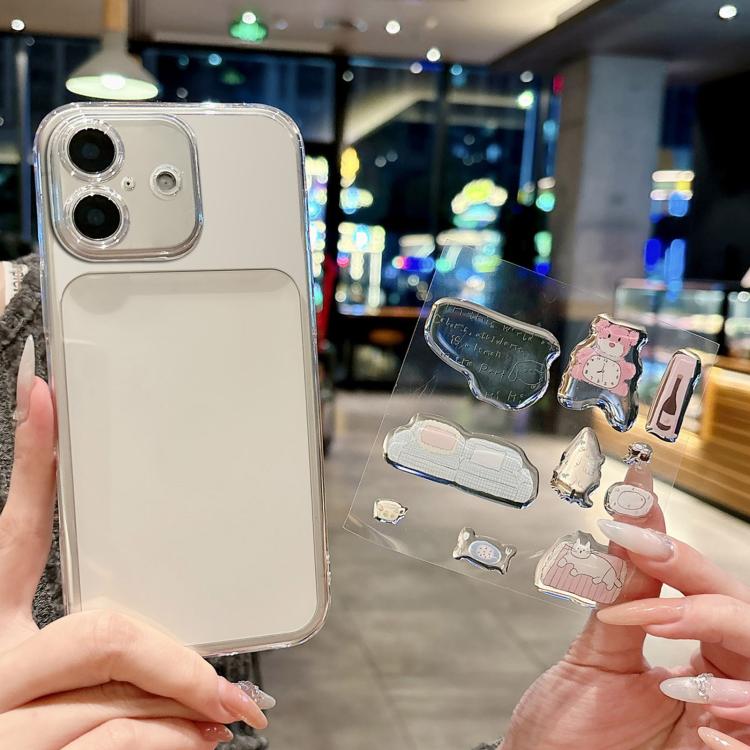 Custodia trasparente in PC per iPhone 16 Plus
