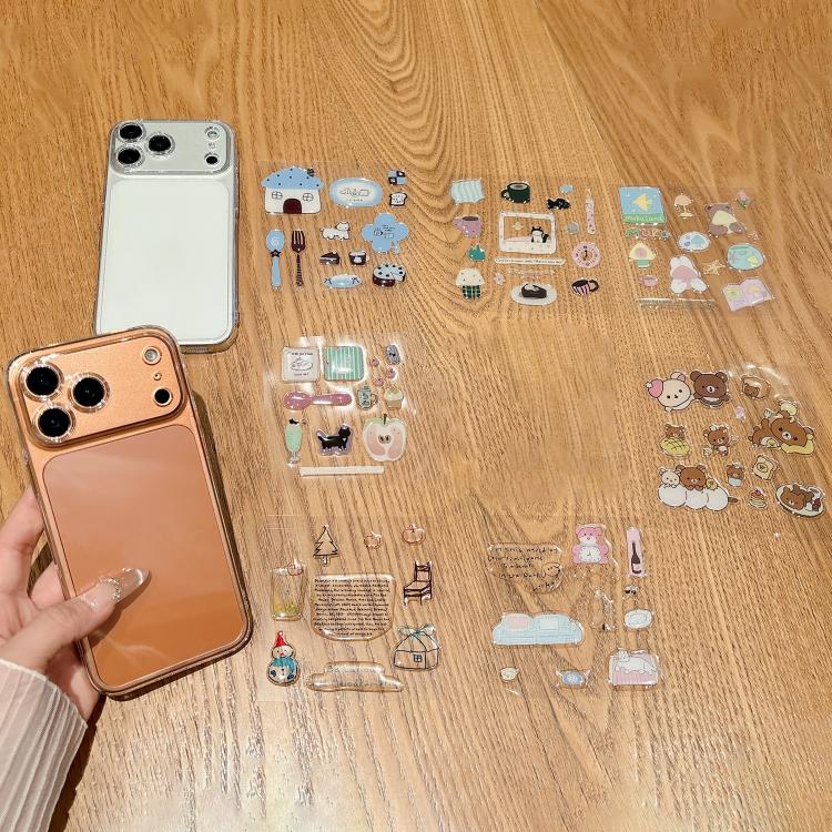 Custodia trasparente in PC per iPhone 15 Pro