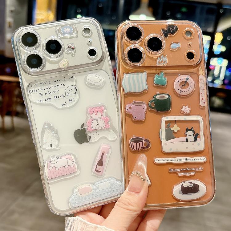 Custodia trasparente in PC per iPhone 15 Pro