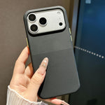 Custodia magnetica in TPU effetto velluto per iPhone