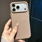 Custodia magnetica in TPU effetto velluto per iPhone