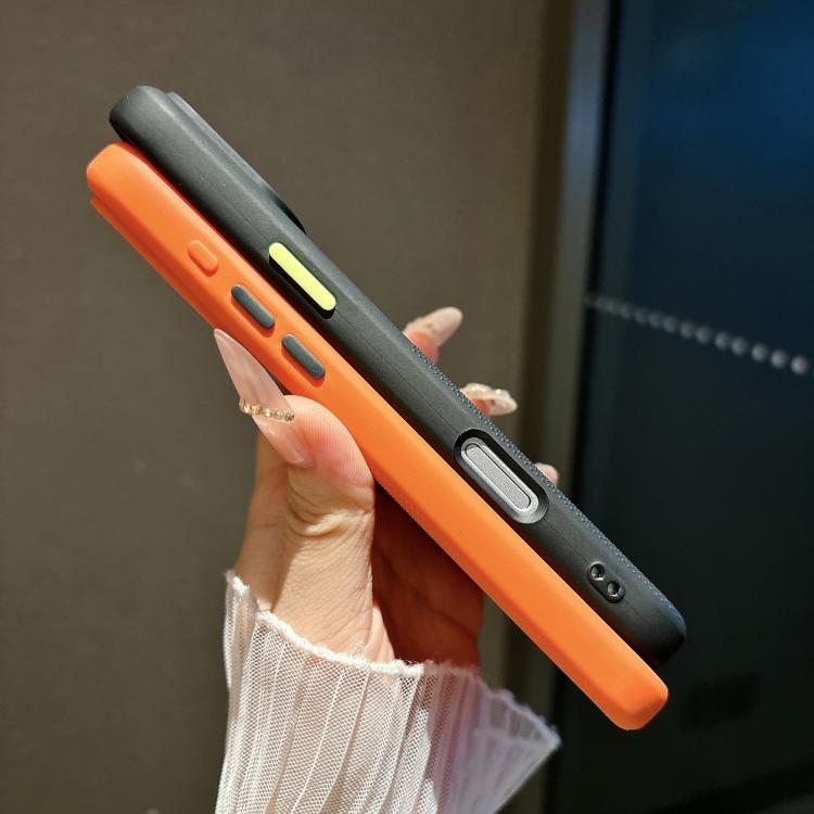 Custodia magnetica in TPU effetto velluto per iPhone