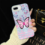 Custodia ibrida PC TPU con glitter per iPhone 8 Plus 7 Plus