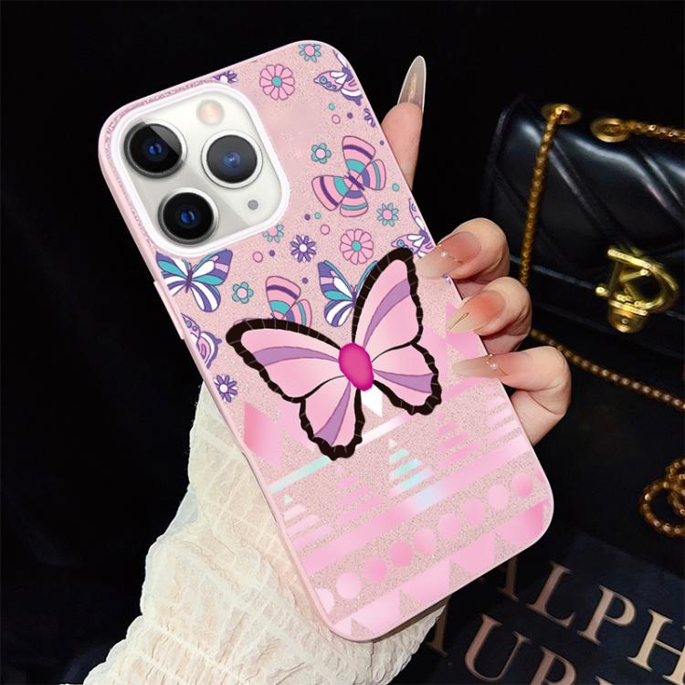 Custodia glitter in PC e TPU per iPhone 11 Pro Max