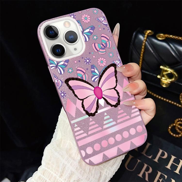 Custodia glitter in PC e TPU per iPhone 11 Pro Max