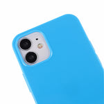 Custodia TPU tinta unita per iPhone 12 mini, 12, 12 Pro