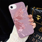 Custodia ibrida PC TPU con motivo farfalla per iPhone