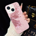 Custodia ibrida PC TPU con motivo farfalla per iPhone