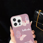 Custodia ibrida PC e TPU con farfalle per iPhone 8 Plus e 7 Plus