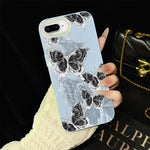 Custodia ibrida PC e TPU con farfalle per iPhone 6 Plus