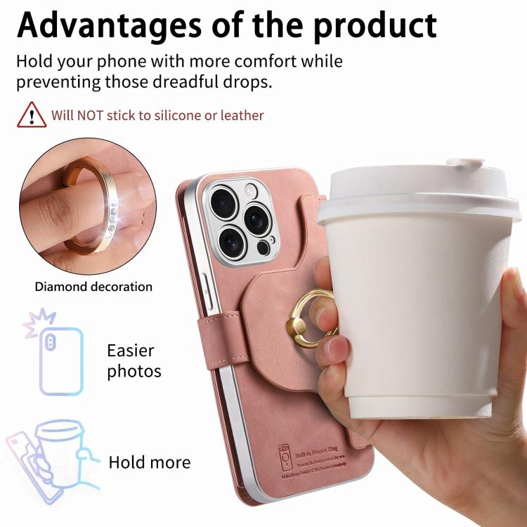 Custodia portafoglio in pelle vegana con cerniera per iPhone 13 P