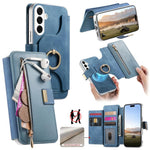 Portafoglio con cerniera e blocco RFID per Galaxy S26+, S26 Ultra e S25 Edge 5G