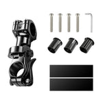 Supporto in alluminio per prolunga manubrio bicicletta