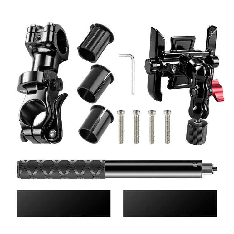 Supporto in alluminio per prolunga manubrio bicicletta